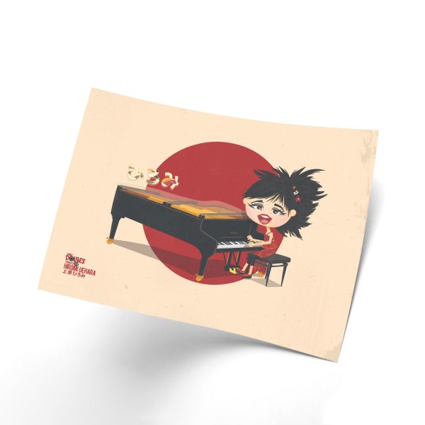 Lámina tributo a Hiromi Uehara II