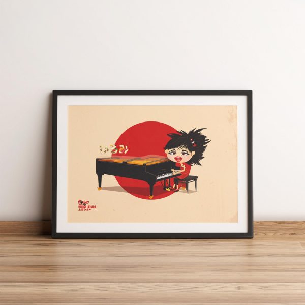 Lámina tributo a Hiromi Uehara II - Imagen 2