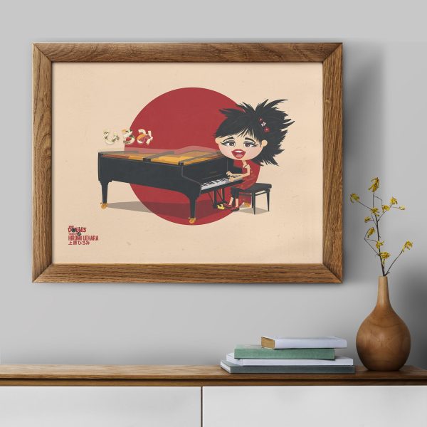 Lámina tributo a Hiromi Uehara II - Imagen 3