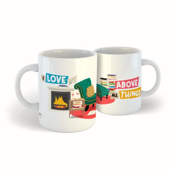 Taza "I Love Good Book..."