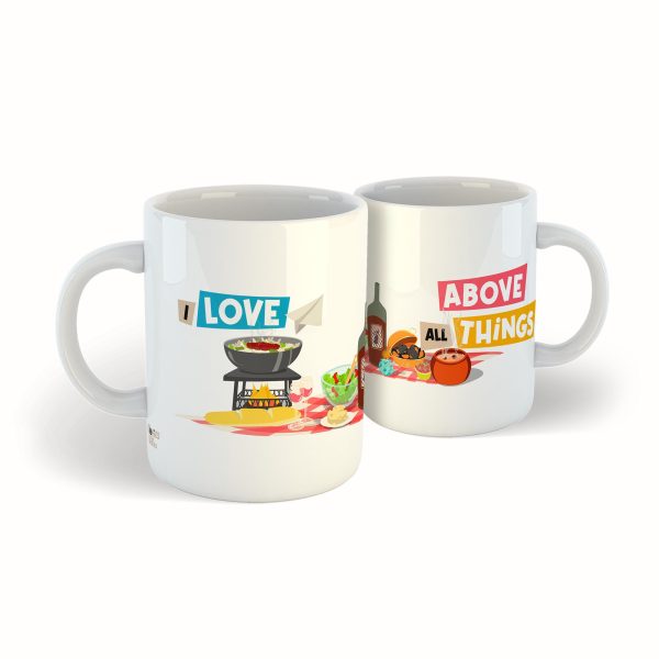 Taza "I Love Good Food..."