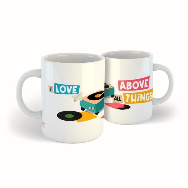 Taza "I Love Music..."
